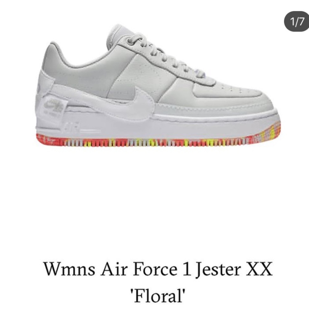 nike air force 1’s floral jester